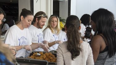 Voluntarios participaron en el evento.&nbsp;