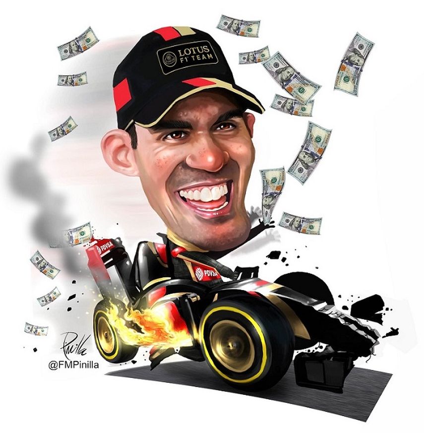 Pastor Maldonado es el piloto con más accidentes entre quienes debutaron en 2011, con ocho. (Pinilla)