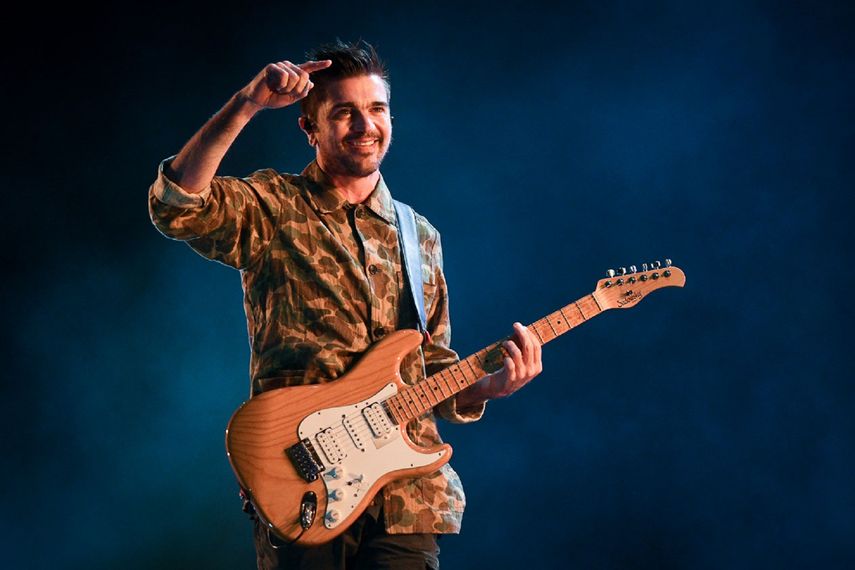 El cantante colombiano Juanes.