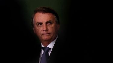 El presidente brasileño Jair Bolsonaro. 