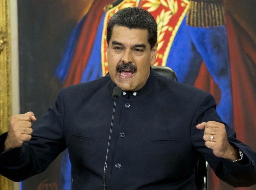 El dictador chavista Nicolás Maduro.