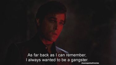 Caption de una escena protagonizada por Ray Liotta en la película Goodfellas.&nbsp;