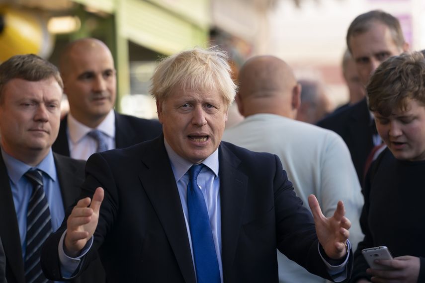 Boris Jonhson, primer ministro de Reino Unido.