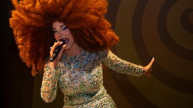 La actriz venezolana Hilda Abrahamz.