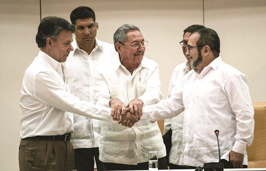 Las negociaciones de paz fueron en la capital cubana. (ARCHIVO)