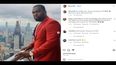 El rapero, compositor y actor estadounidense 50 Cent.