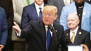 Presidente de EStados Unidos, Donald Trump.