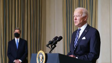 El presidente de EEUU, Joe Biden, en la Casa Blanca, Washington, DC, el 27 de enero de 2021.&nbsp;