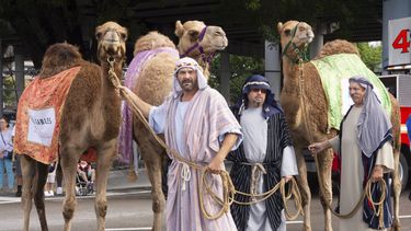 El desfile de los Reyes Magos, que organiza Univision en Miami, tuvo lugar el domingo 12 de enero.