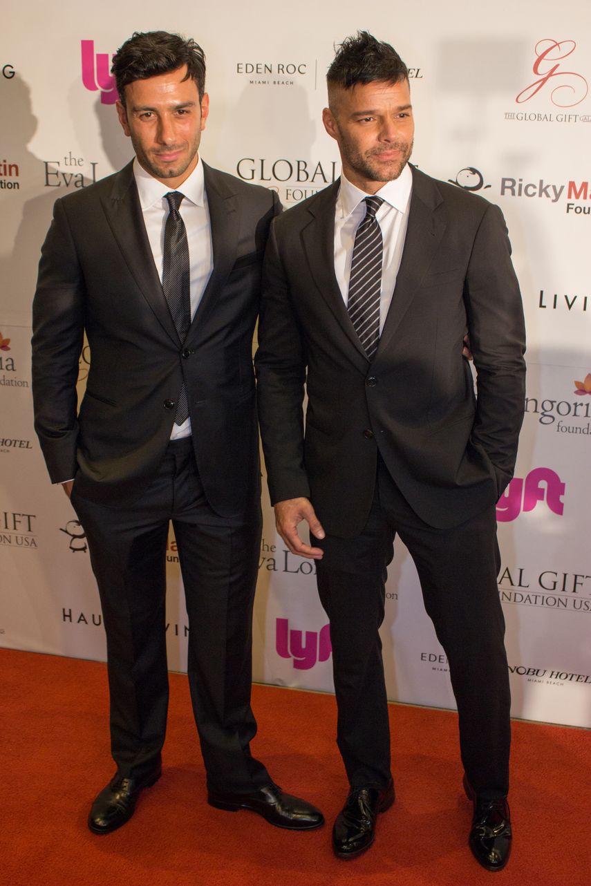 Jwan Yosef y Ricky Martin.&nbsp;