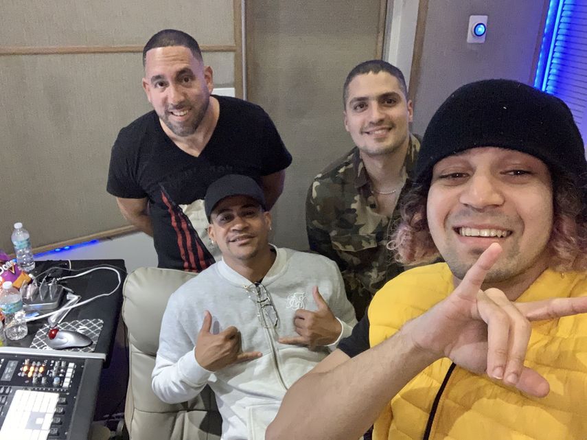 Daniel Crazy Town y Gente de Zona.&nbsp;