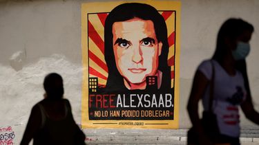 La propaganda del régimen a favor de Alex Saab, el testaferro de icolás Maduro.