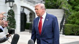 El presidente Donald Trump ofrece declaraciones a la prensa en la Casa Blanca. El presidente Donald Trump ofrece declaraciones a la prensa en la Casa Blanca.