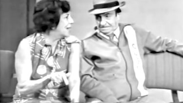 El actor cubano Enrique Arredondo en el programa de televisión Detrás de la fachada.&nbsp;