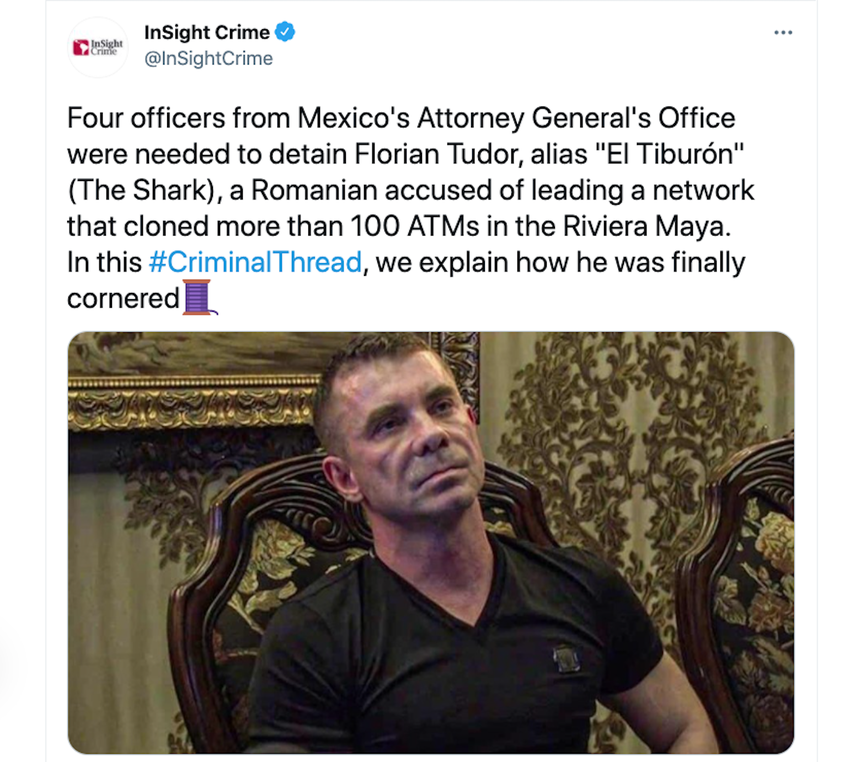 Florian Tudor, presunto líder de una mafia rumana.&nbsp;