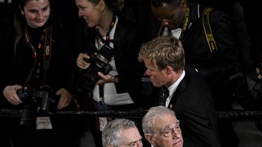 El actor Robert de Niro y el director Martin Scorsese en la proyección en Cannes de la película Killers of the Flower Moon.