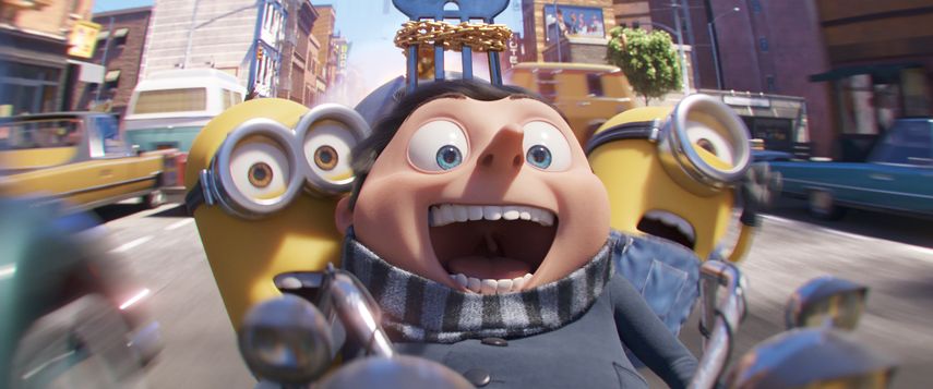 Una escena de la pel&iacute;cula Minions: The Rise of Gru.&nbsp;
