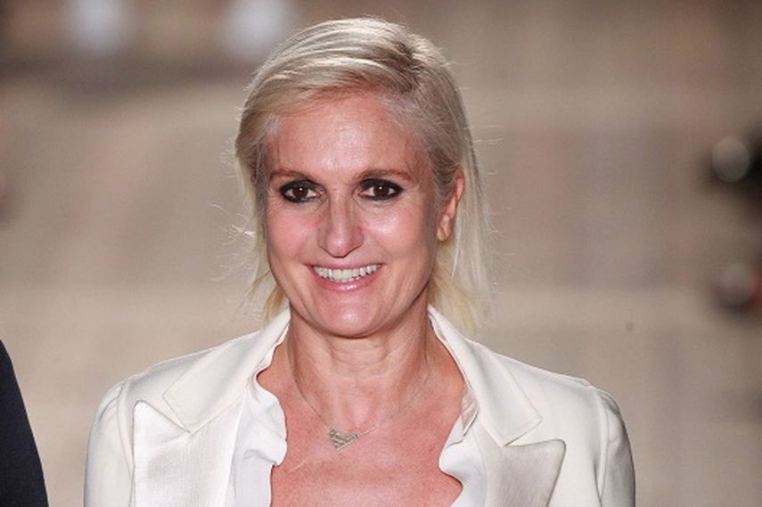 La diseñadora italiana Maria Grazia Chiuri. (EFE)