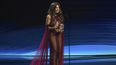 Thal&iacute;a recibe el premio de la presidencia en la 20a entrega del Latin Grammy el jueves 14 de noviembre de 2019 en el MGM Grand Garden Arena en Las Vegas.