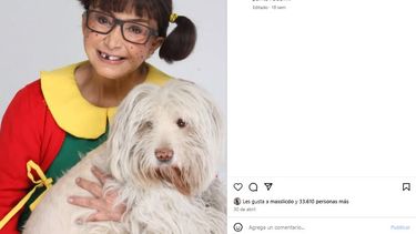 María Antonieta de las Nieves, conocida como La Chilindrina. 