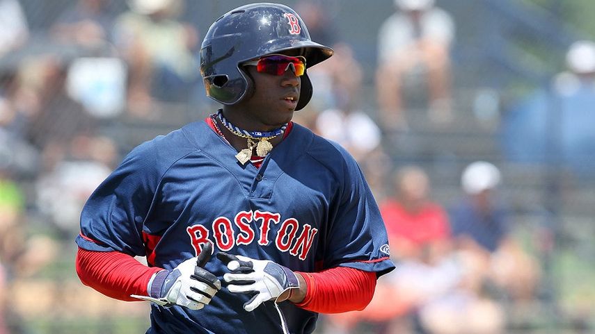 Castillo debería ser el primer bate y jardinero central de Boston. (AP)