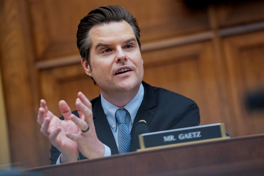 El representante federal Matt Gaetz.