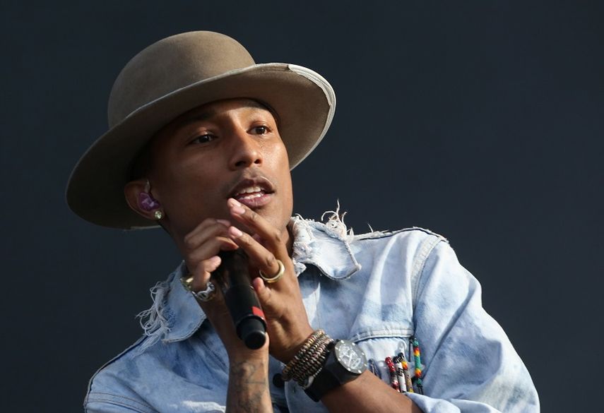 El rapero estadounidense Pharrell Williams.(AP). 
