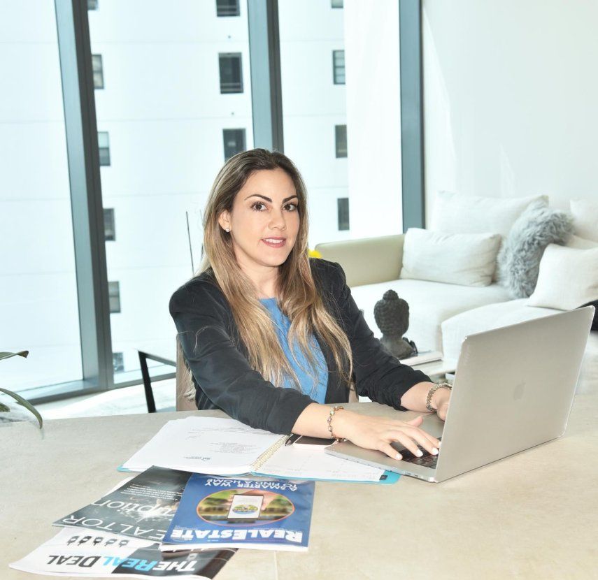 La broker Loreley Fajer.
