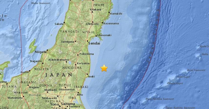 El terremoto, de magnitud 7,3, sacudió el noreste de Japón a las 5:59 hora local &nbsp;