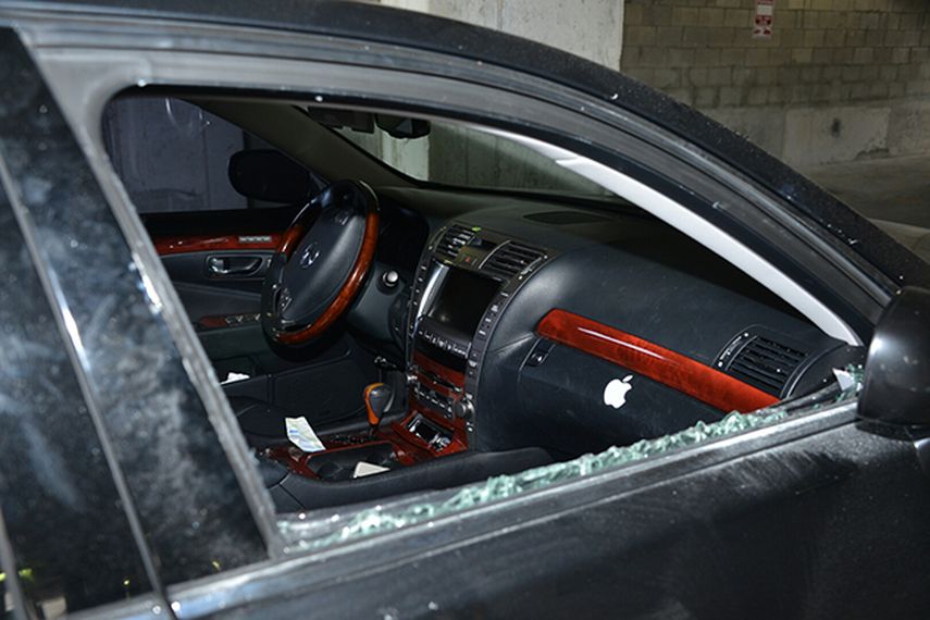 Vandalizan 46 vehiculos en 120 sw 8 av. (Giselle Santalucci)