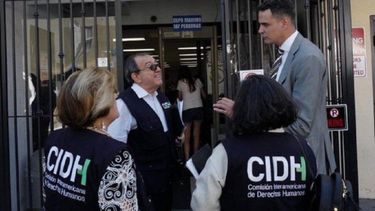 Equipo de la Comisión Interamericana de Derechos Humanos (CIDH) en 2021&nbsp;