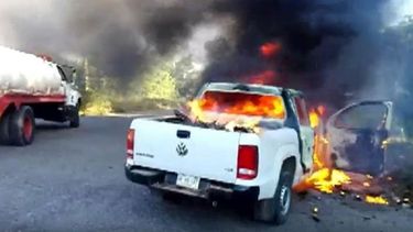 Los funcionarios se movilizaban en una camioneta en el estado de Guerrero