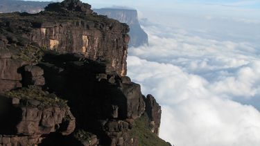 Monte Roraima, en el parque nacional Canaima, Venezuela bajo la administración de Inparques.
