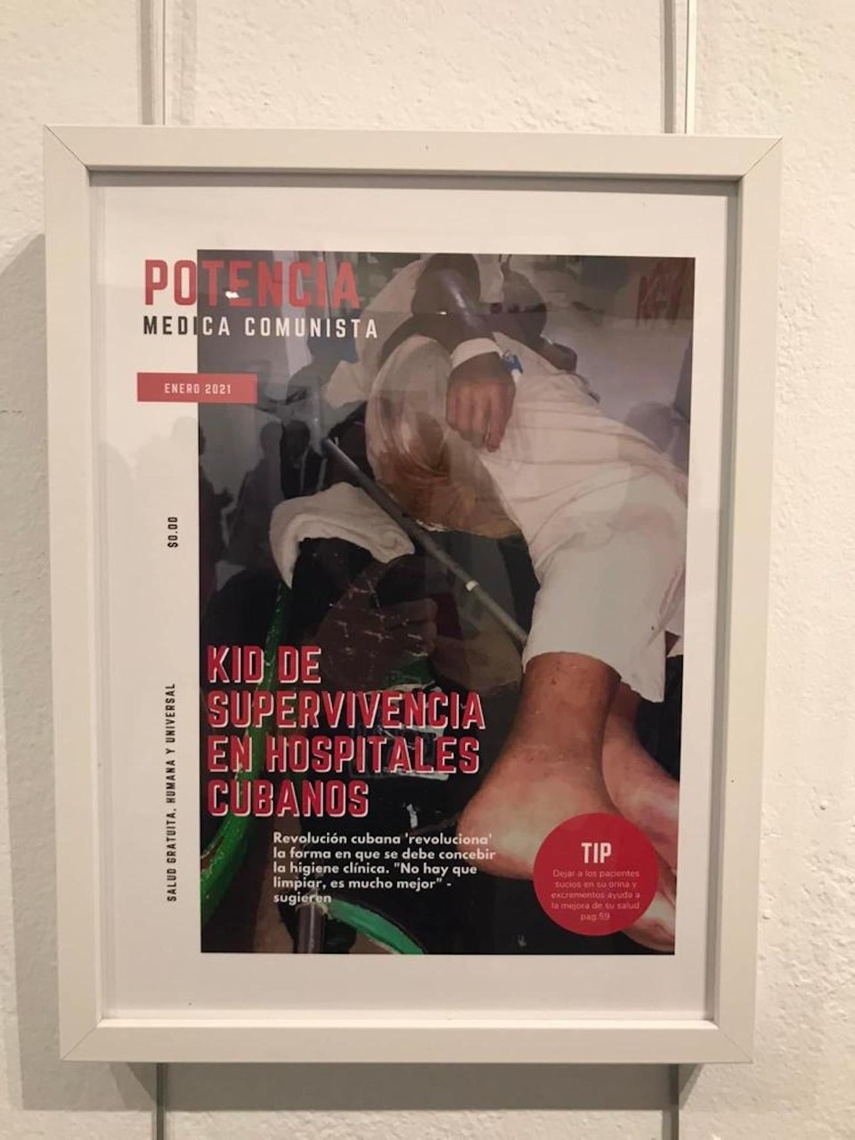 Una de las piezas de la exhibición La mano esclava.