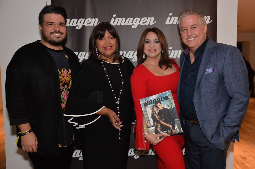 Vladi Gómez, Venecia Mayrant, Drialys Muñoz y Tony García.
