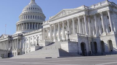 Vista del Capitolio, 3 de noviembre de 2923, en Washington. La policía arrestó a un hombre armado con una pistola cerca del Capitolio en Washington el martes 7 de noviembre de 2023 por la tarde.