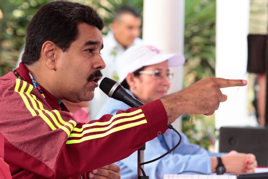 Maduro se burló de González cuando este salió del país el martes pasado, a bordo de un avión de la Fuerza Aérea Colombiana, afirmando que salió casi huyendo. (EFE)