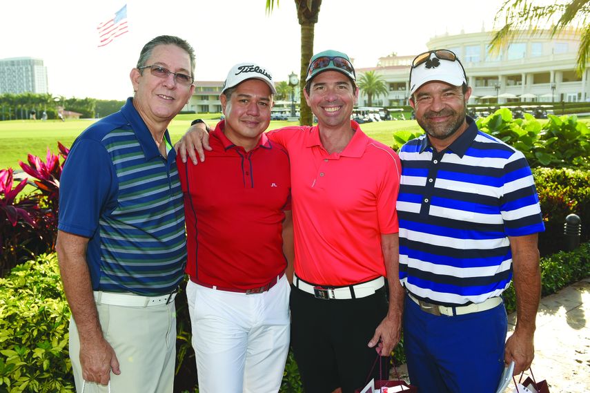 David Díaz, Manuel Contreras, Italo DAlfonso y Mauricio Alzate.