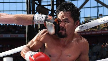 Pacman no piensa en el retiro y habría pedido la revancha ante el australiano.