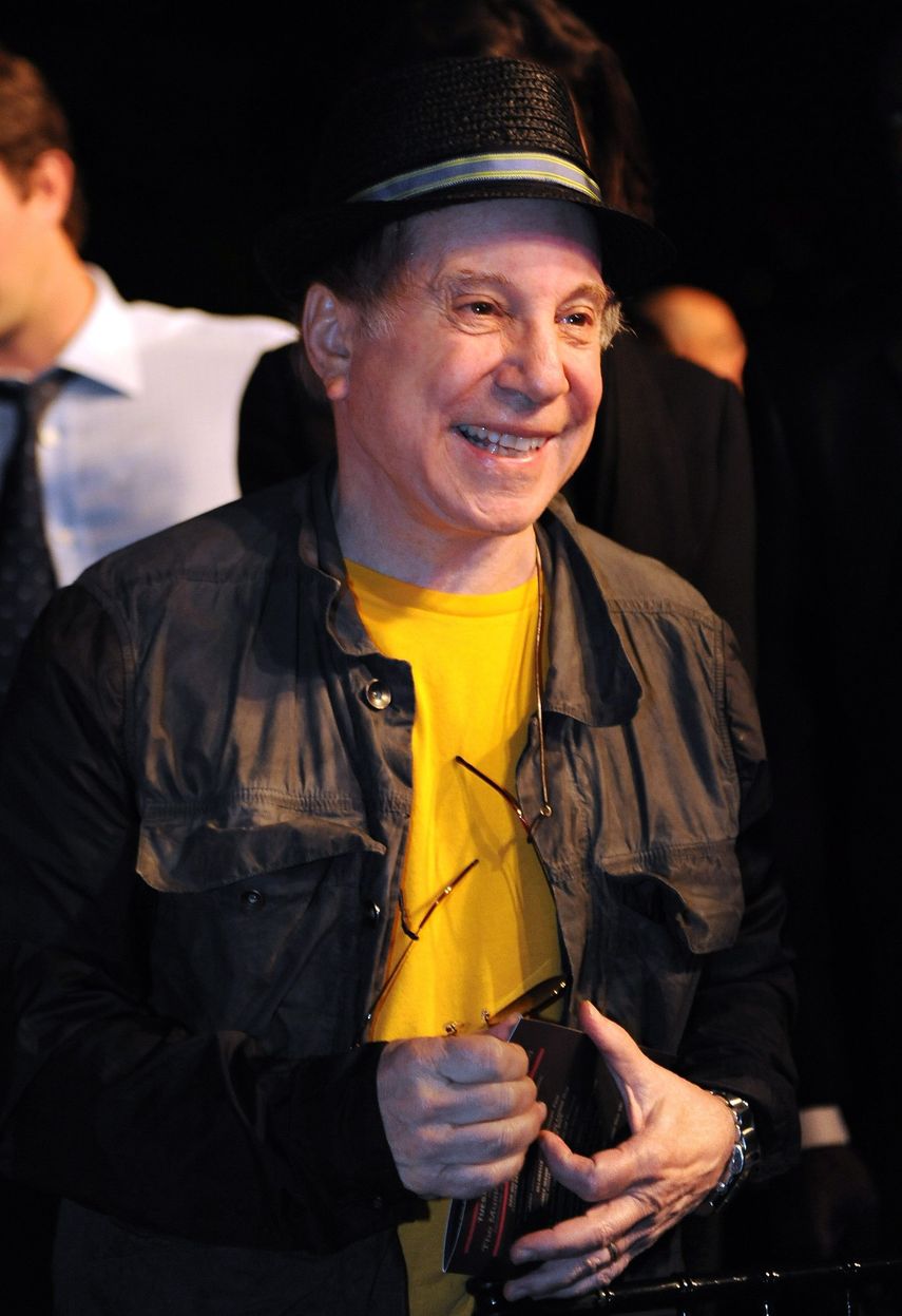 El músico estadounidense Paul Simon.