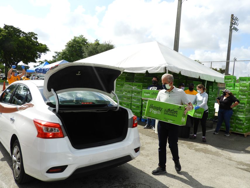 En Hialeah, Alex Penelas, exalcalde de Miami-Dade.&nbsp;