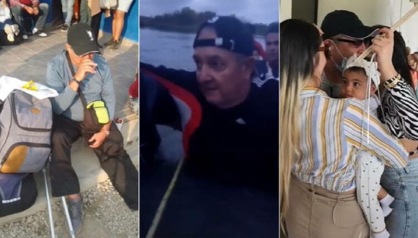 Tener una sola pierna no frena a cubano, cruza el río Bravo y llega a EEUU.