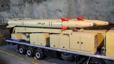 La Guardia Revolucionaria Islámica de Irán anunció el desarrollo del misil tierra-tierra.