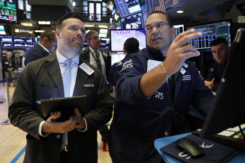 Inversionista en la Bolsa de Valores de Nueva York.