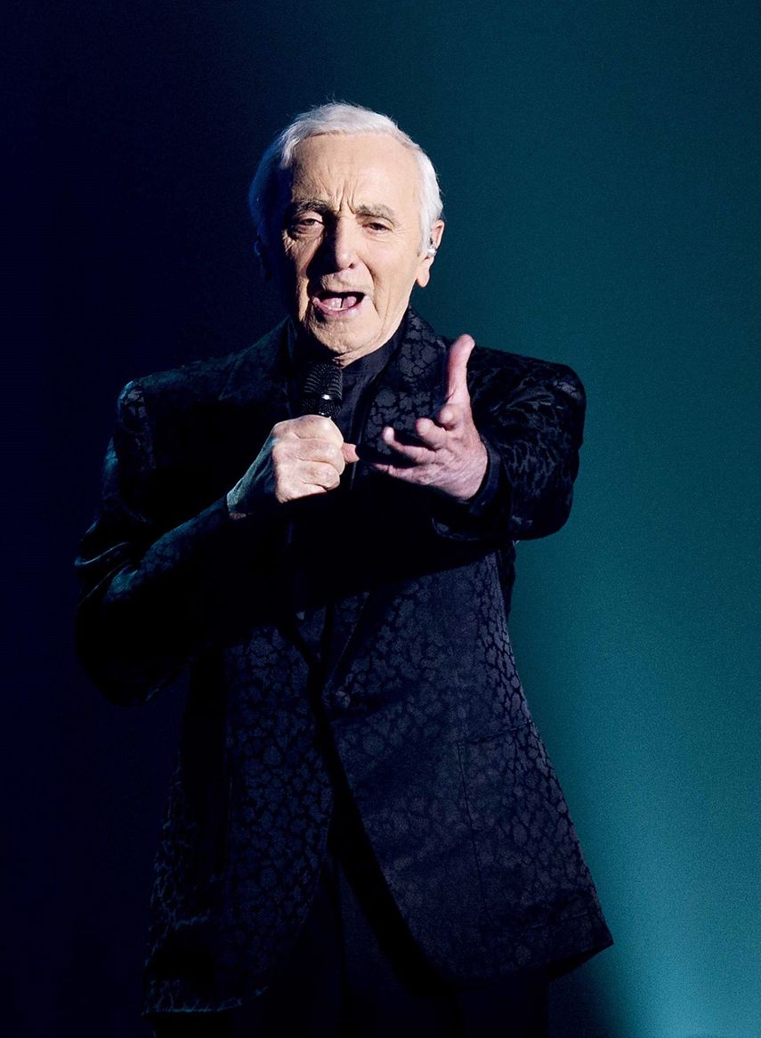 El cantante y compositor francés&nbsp;Charles&nbsp;Aznavour.&nbsp;