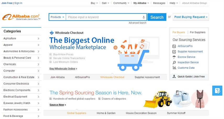 Francia se al a con el gigante Alibaba para promocionar sus marcas