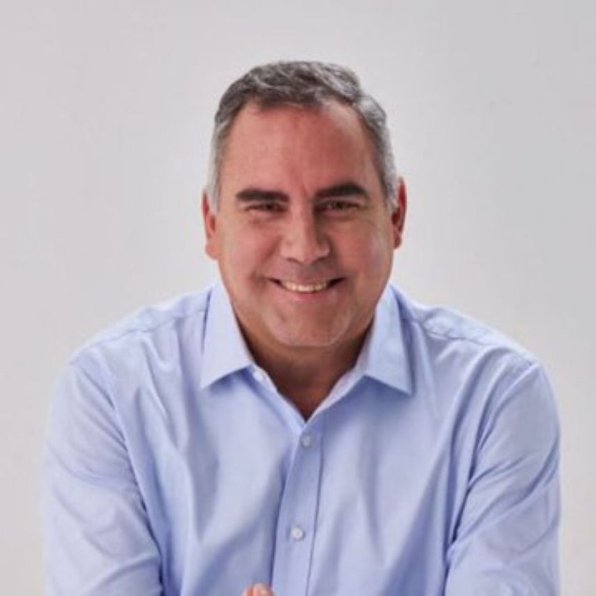 Rafael Belaúnde, precandidato a la presidencia de Perú y líder del Partido Libertad Popular.