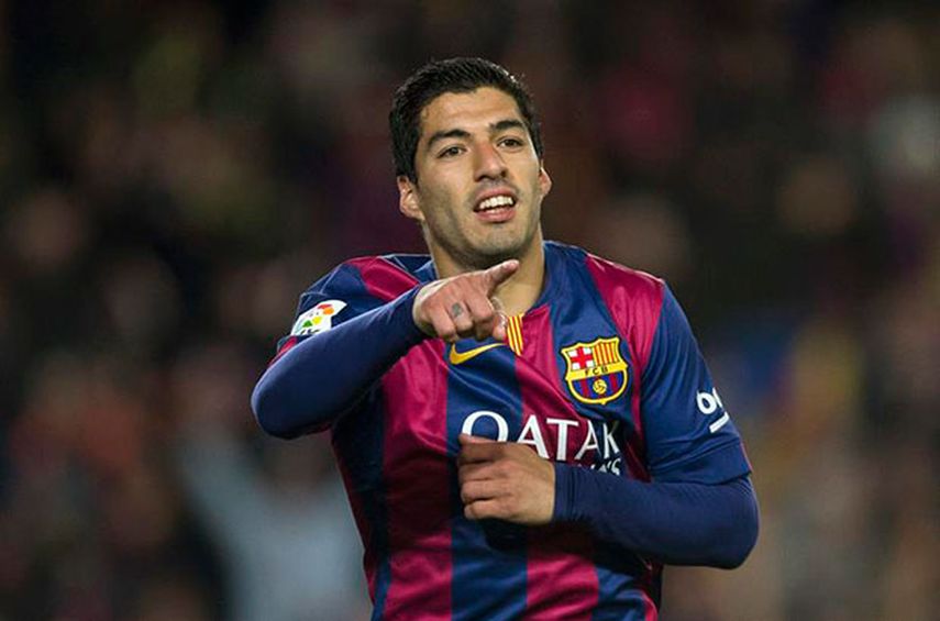Luis Suárez anotó dos goles para los blaugrana (EFE)