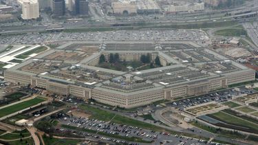 Imagen aérea del Pentágono en Washington.