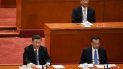 Xi Jinping, el líder del régimen comunista de China (izq.). Xi Jinping, el líder del régimen comunista de China (izq.).